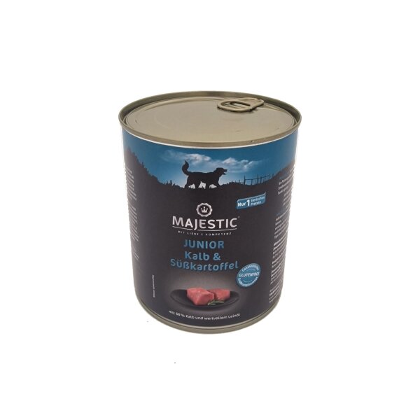 Majestic 800g Dose Junior Kalb & S??kartoffeln