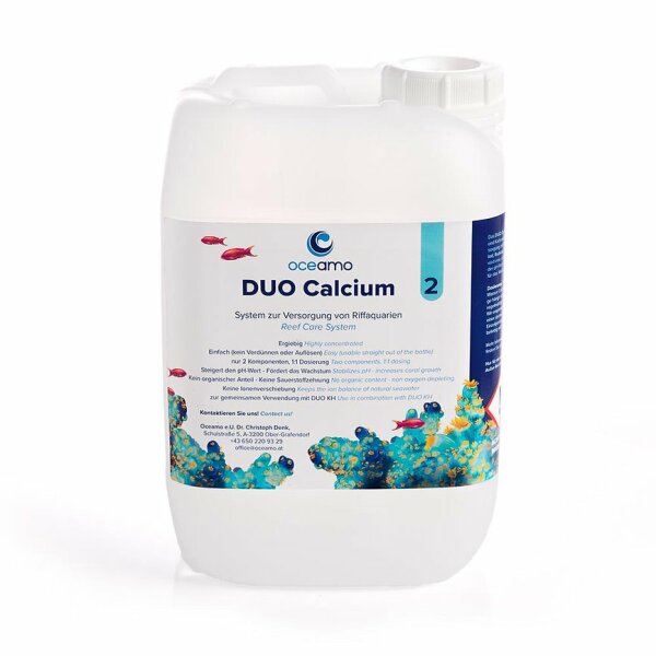 Oceamo DUO Calcium 5000ml (ohne Zapfhahn)