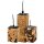 Cork Cut Borneo red S zur Verkleidung Hobby Lamp Holder