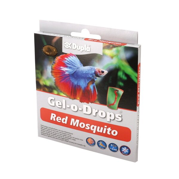 Dupla Gel-O-Drops Red Mosquito 12x2g Geleefutter