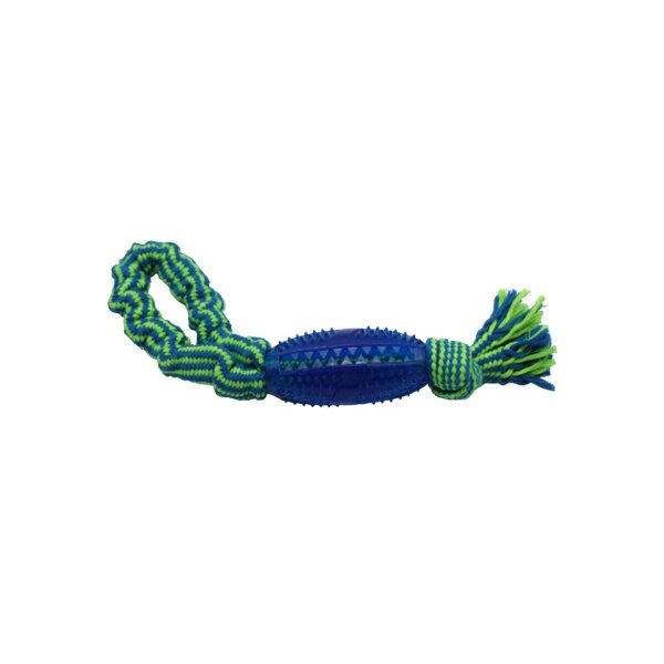 BUBU PETS Hundespielzeug blau grün 34cm