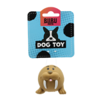 BUBU PETS Hundespielzeug Quitsche Walross 6cm