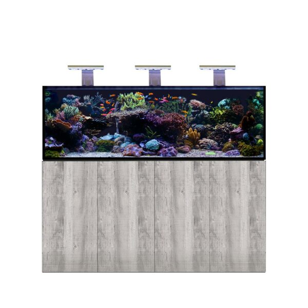 D-D Aqua-Pro Reef 1800- METAL FRAME- DRIFTWOOD CONCRETE