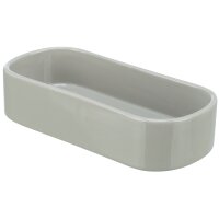 Trixie Napf oval Keramik 600ml 22x10cm grau