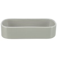 Trixie Napf oval Keramik 600ml 22x10cm grau