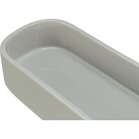 Trixie Napf oval Keramik 600ml 22x10cm grau