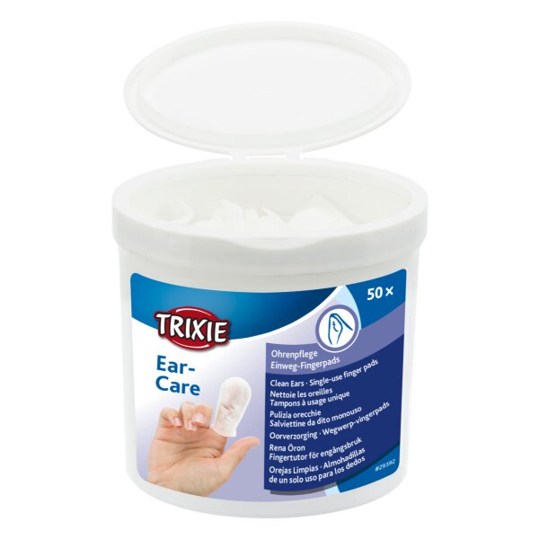 Trixie Ear Care Ohrenpflege Fingerpads 50 Stück