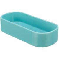 Trixie Napf oval Keramik 600ml 22x10cm hellblau