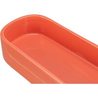 Trixie Napf oval Keramik 600ml 22x10cm lachsfarben