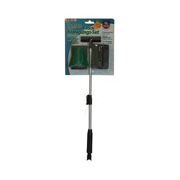 Aqua PRO Reinigungs-Set 4-fach mit Teleskopstiel