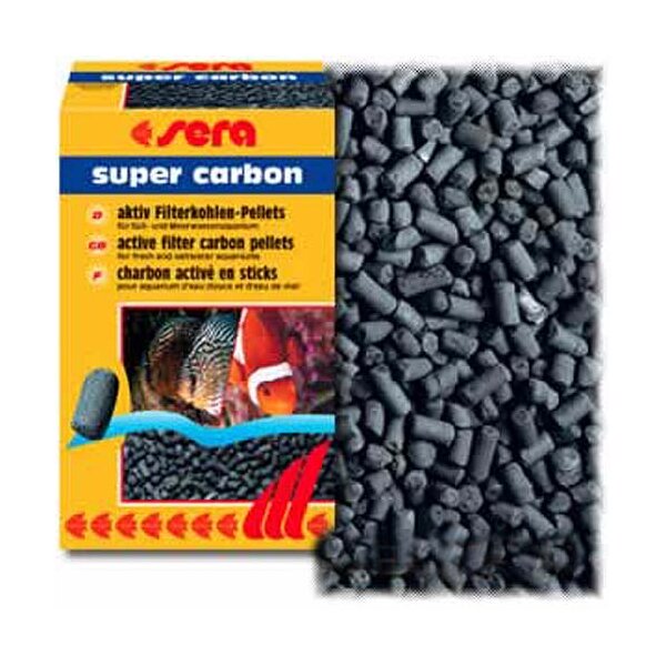 sera super carbon 250g Aktivkohle Pellets