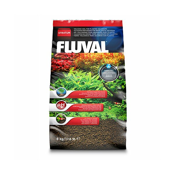 Fluval Stratum Bodengrund 8 kg Sack