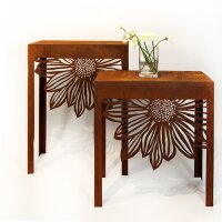 Rostdeko Blumen Tisch Gerbera H80cm 75x30cm