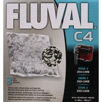 Fluval C4 Zeo Carb 3x 230 g